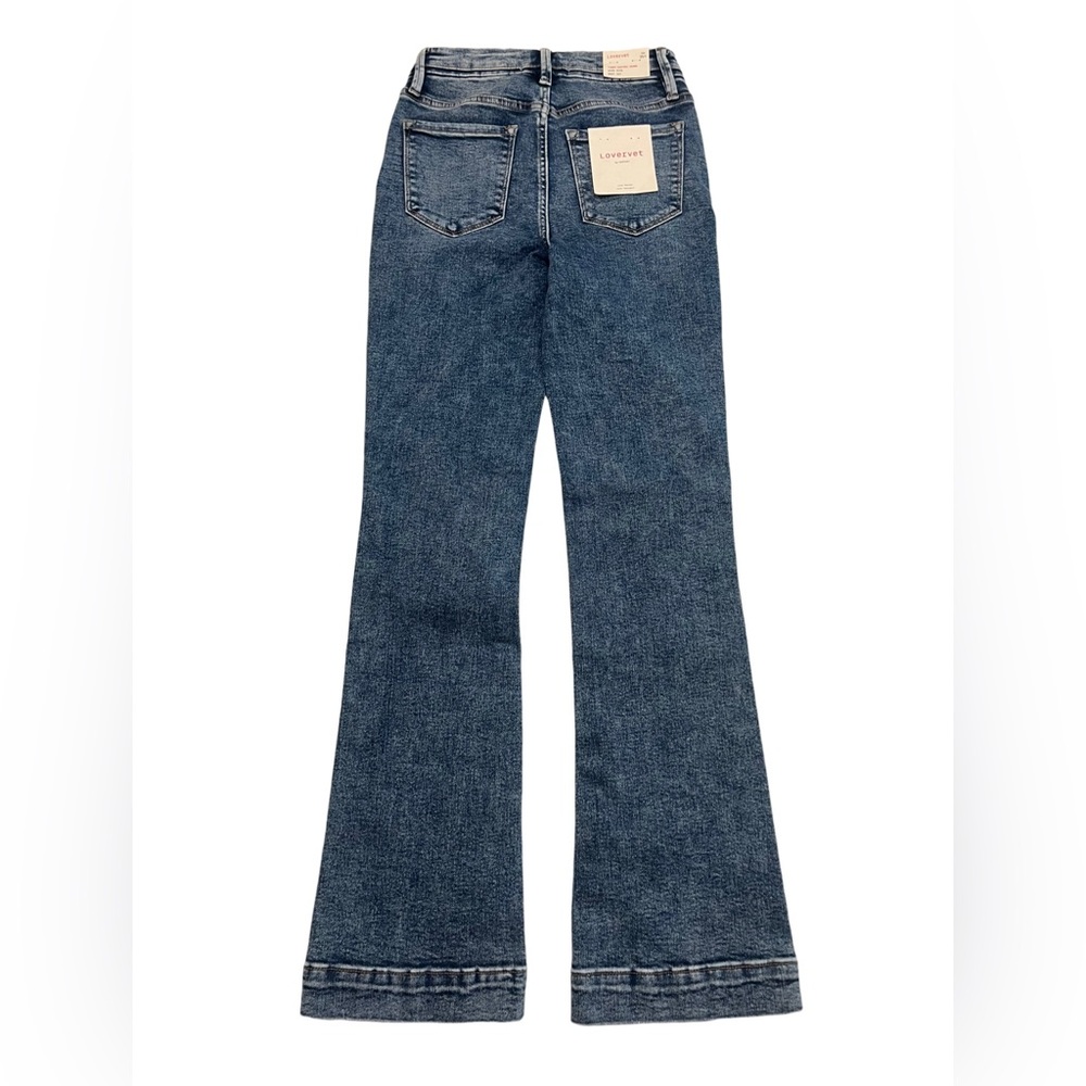 Lovervet by Vervet High Rise Boot Cut Protege Denim Jeans NWT Size 25/1. - Picture 5 of 9